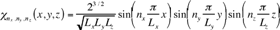 psi QD infinite
